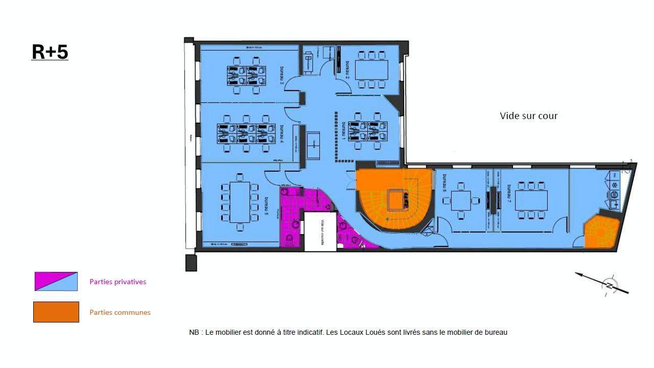 Bureau Paris 433m² Location bureau Paris OLBUR2418932 6